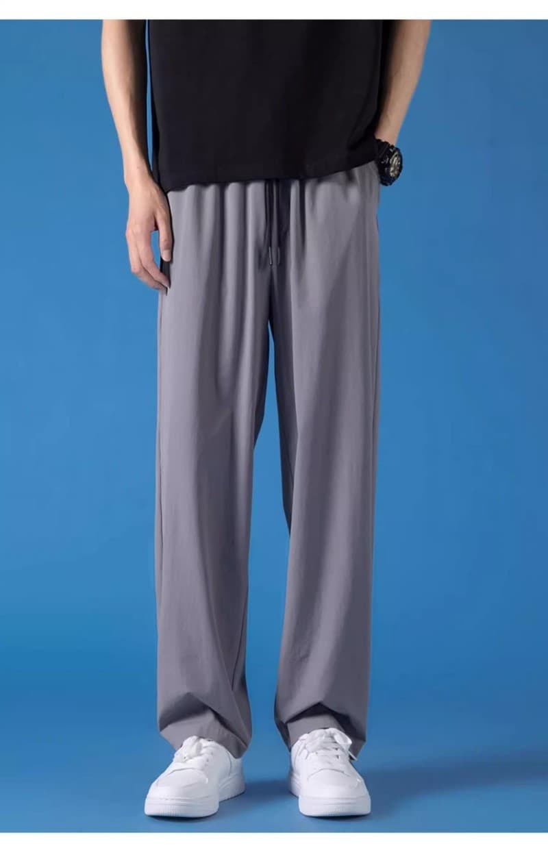 ゴルフパンツ 接触冷感ワイドシルエットゴルフパンツ