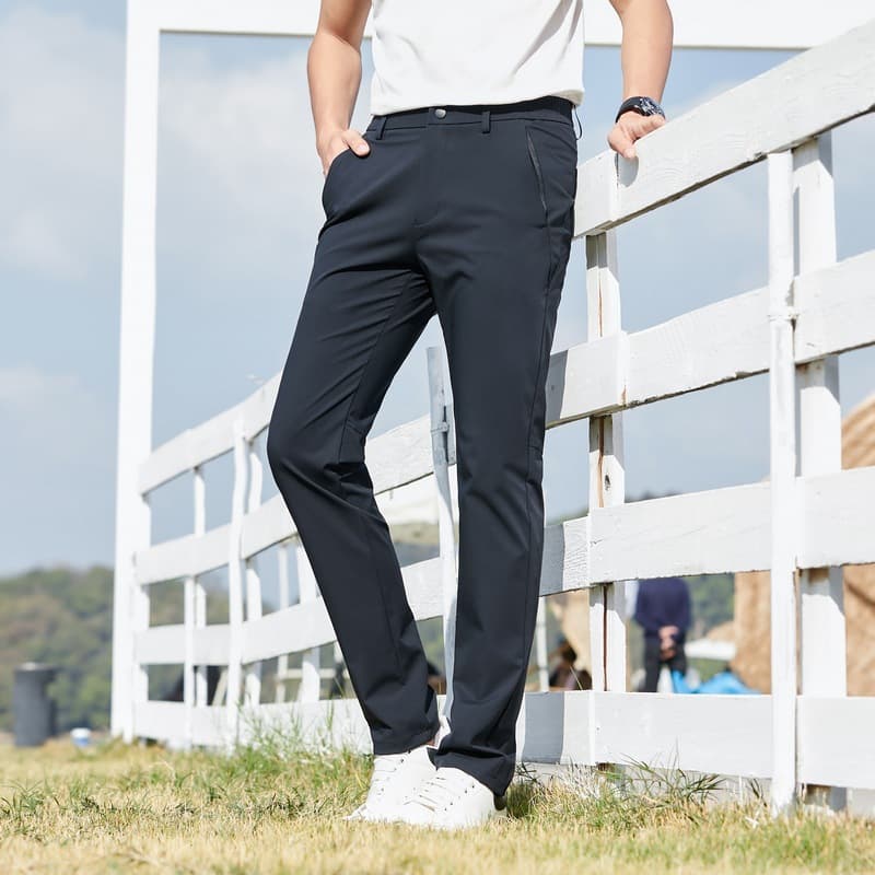 ゴルフパンツ 機能性抜群ストレッチ素材ゴルフスラックス