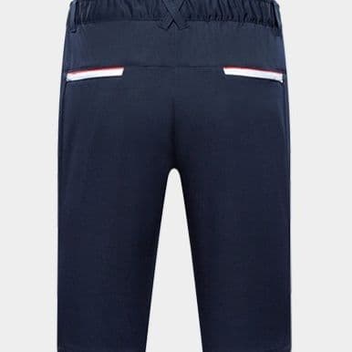 ゴルフパンツ 斜めジップポケット付きゴルフショートパンツ