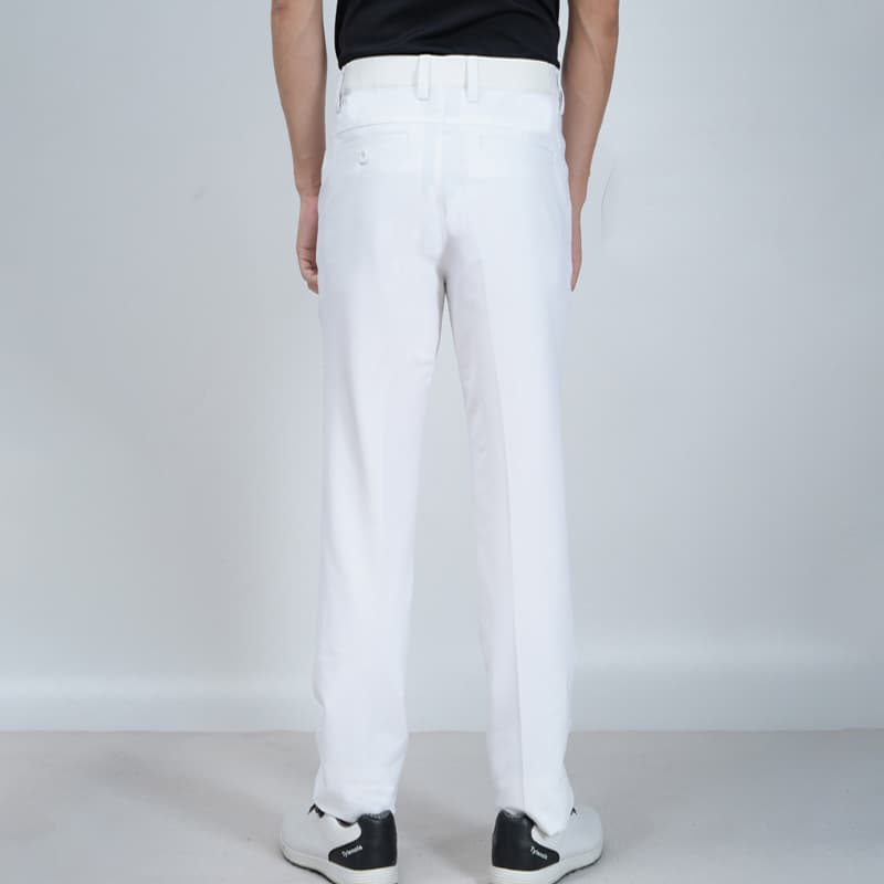 ゴルフパンツ ストレートシルエット軽量ストレッチゴルフパンツ