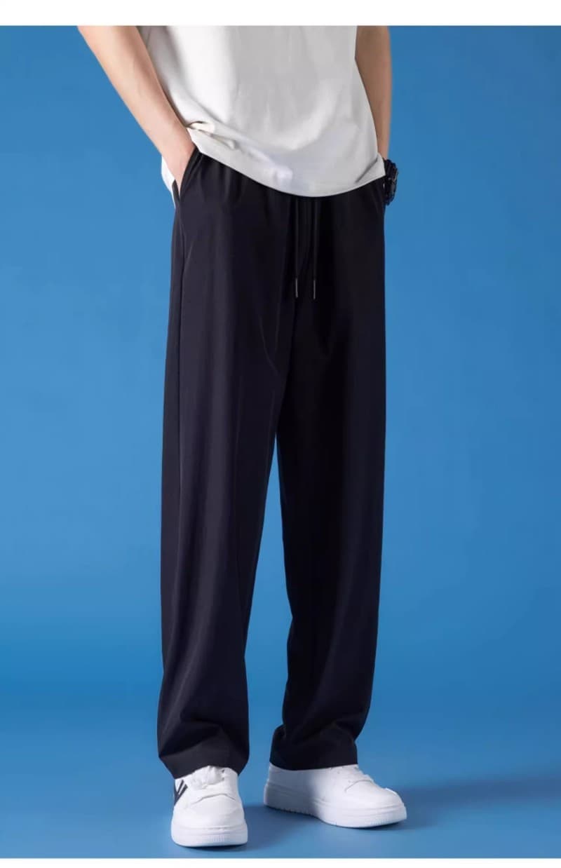 ゴルフパンツ 接触冷感ワイドシルエットゴルフパンツ